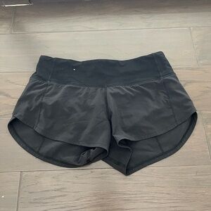 lululemon athletica Black Athletic Shorts